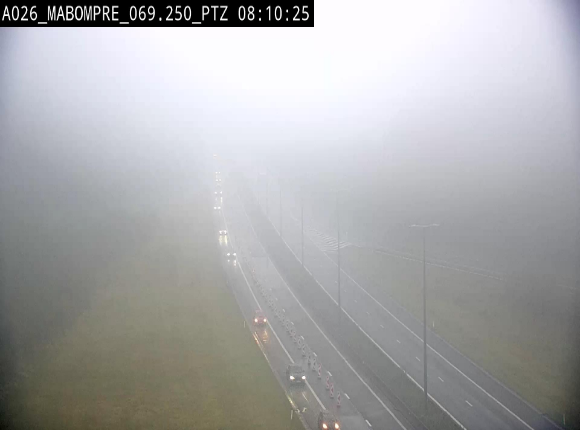 Webcam E25 (A26) à Mabompré. Vue orientée vers Liège