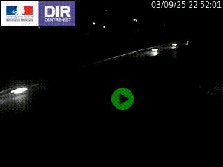 Webcam sur la Nationale 201 à hauteur de la sortie Chambéry-Nord, avant à la jonction entre l'A41 et l'A43, en direction de Lyon