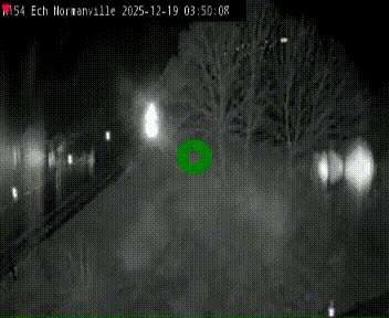 Webcam à hauteur du Leclerc Normanville sur la N154. Vue orientée vers Rouen