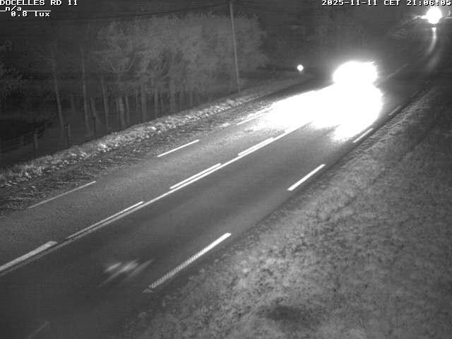 Webcam à 424 mètres d'altitude dans la Tranchée de Docelles dans les Vosges, à proximité d'Epinal sur la route de Gerardmer (D11)