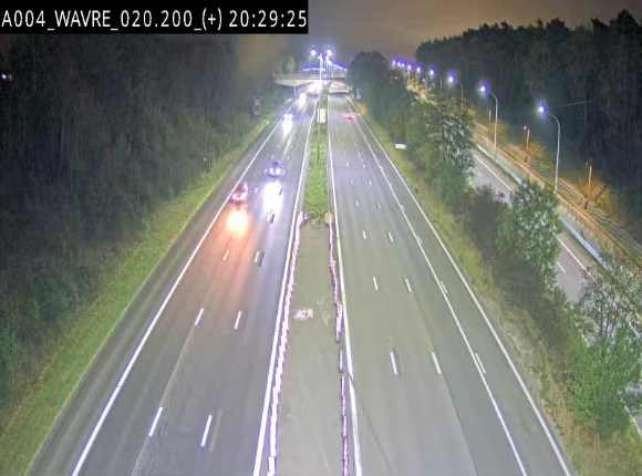 Webcam @ Wavre-sud KP 19.6, A4/E411