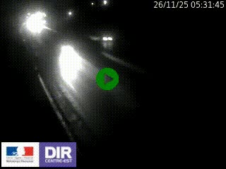 Webcam routière à Saint-Etienne-Terrenoire sur la RN88 avant la jonction entre l'A72 et le Boulevard Périphérique de Saint-Etienne