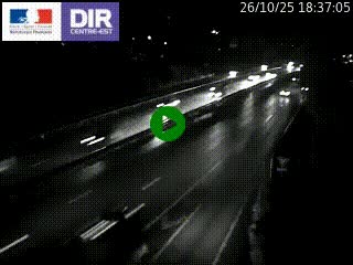 Caméra routière à hauteur de la sortie 15 Chambéry-centre au PK 4,103 en direction d'Albertville
