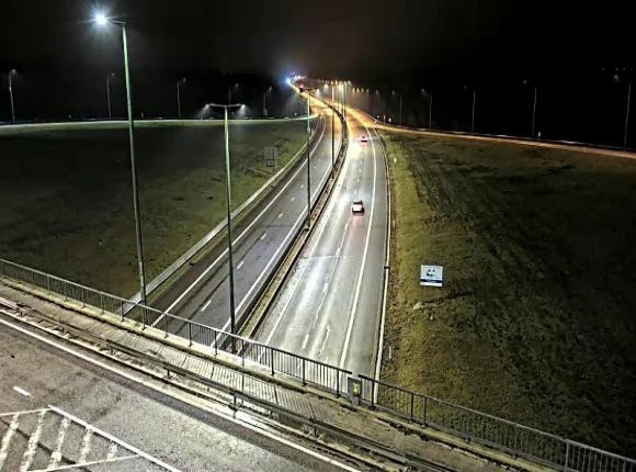 Webcam à la Baraque de Fraiture à la jonction entre l'E25 et la N89 à hauteur de Vielsalm