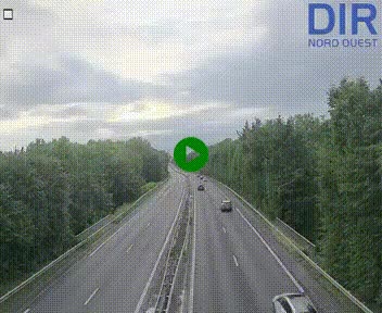 Webcam sur le périphérique de Caen (N814) à l'est de la ville, à Mondeville hauteur de la sortie 2, Presqu'île-Rives de l'Orne, au bout de l'autoroute A13