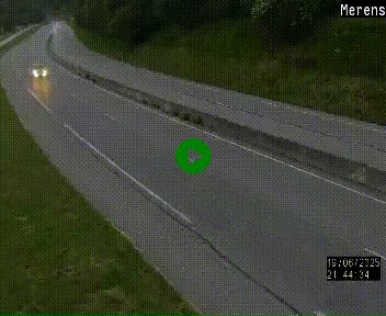 Webcam Ax-les-Thermes sur N20, en direction d'Andorre