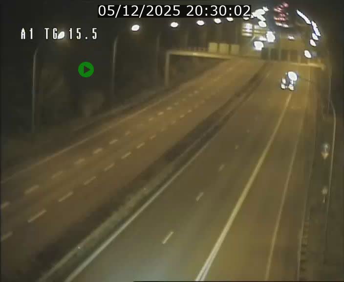 Traffic live webcam Luxembourg Munsbach - A1 direction Luxembourg - BK 15.5