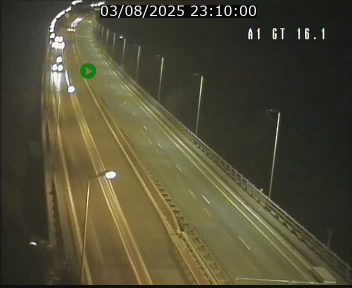 Traffic live webcam Luxembourg Niederanven - A1 direction Allemagne - BK 16.1