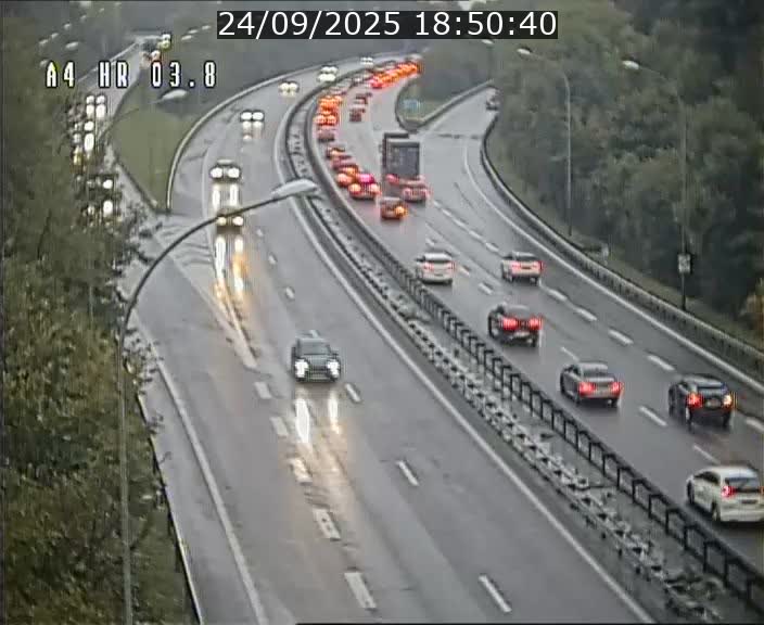 Webcam traffic A4 Luxembourg - BK 3.8 - Leudelange (direction Esch sur Alzette)