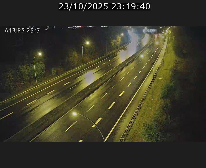 Traffic live webcam Luxembourg Frisange - A13 direction Allemagne - BK 26