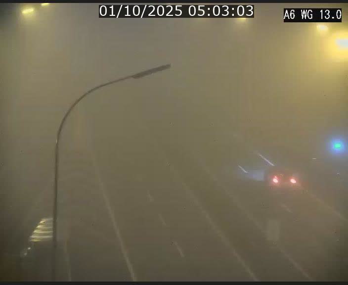 Traffic live webcam Luxembourg Mamer - A6 - BK 13 - direction Luxembourg/France/Allemagne