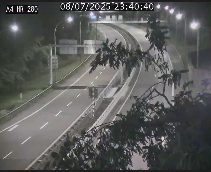 Webcam traffic A4 Luxembourg - BK 0.2 - P+R Bouillon (direction Luxembourg)