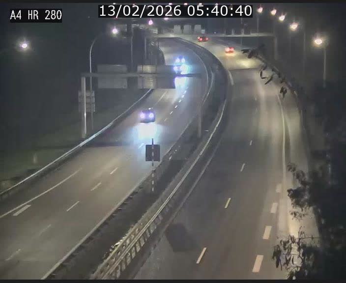 Webcam traffic A4 Luxembourg - BK 0.2 - P+R Bouillon (direction Luxembourg)