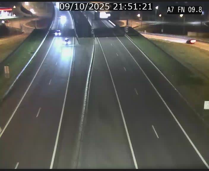 Caméra trafic Luxembourg - A7, Tunnel Gousselerbierg, sortie sud, direction rond-point Lorentzweiler (BK 9.9)