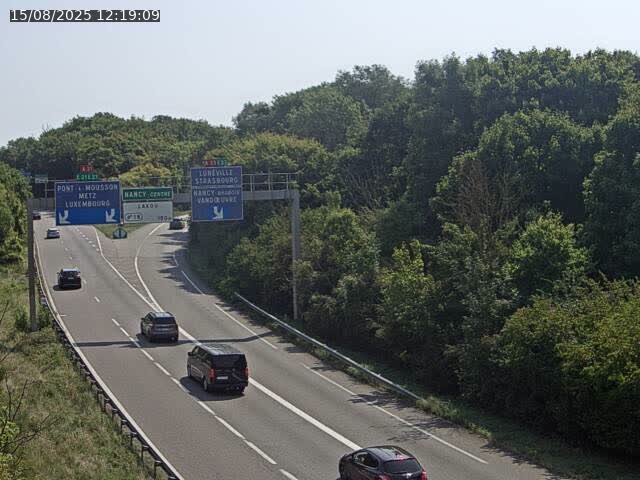 Caméra autoroute France - Biffurcation A31/A33, Laxou direction Nancy
