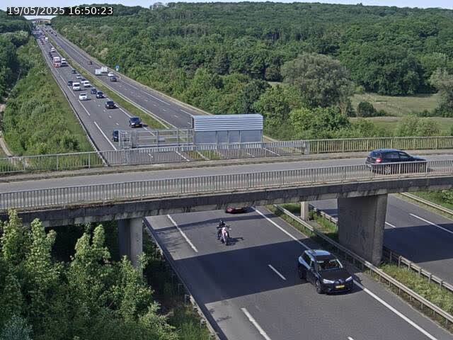 Caméra autoroute France - A31, Zoufftgen direction Luxembourg-ville, à la frontière entre la France et le Luxembourg