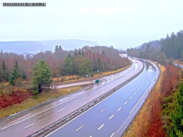 Caméra autoroute France - N57, Côte de la demoiselle direction Remiremont