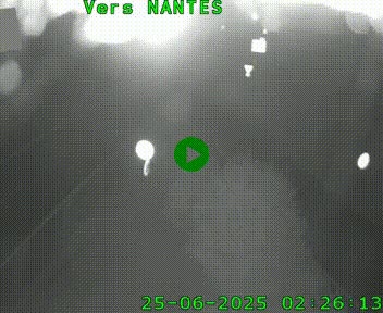 Webcam N147 au nord de Poitiers et à la jonction avec la A10