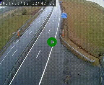 Caméra autoroute A75 à hauteur du col de la Fageole en direction de Clermont-Ferrand