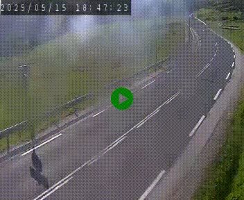 Webcam routière au niveau du col de la Chavade en Ardèche, sur la N102 à 1266 mètres d'altitude