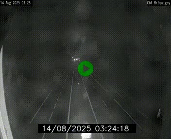 Webcam sur le périphérique de Rennes (N136) à hauteur du quartier Bréquigny, au sud de la ville