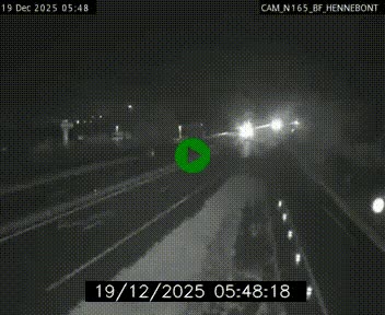Webcam sur la N165 à hauteur de Hennebont, au nord de Lorient