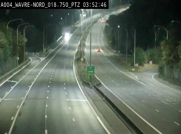 Webcam traffic E411(A4) - BK 18.7 - Bierges (Wavre Nord)