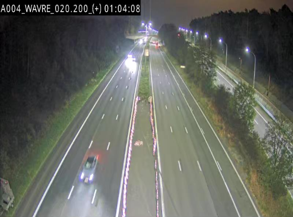 Webcam @ Wavre-sud KP 19.6, A4/E411