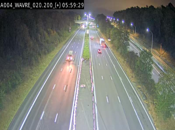 Webcam @ Wavre-sud KP 19.6, A4/E411