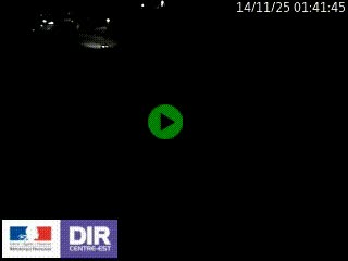 Webcam routière à Saint-Etienne-Terrenoire sur la RN88 avant la jonction entre l'A72 et le Boulevard Périphérique de Saint-Etienne