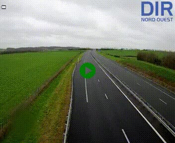 Webcam sur A84 à hauteur de l'échangeur de Poilley avec la N175, au sud d'Avranches