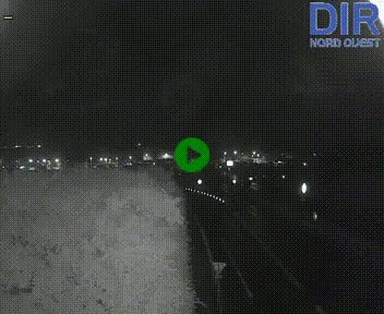 Webcam au début de l'A84 sur le périphérique Ouest de Caen (N814) à hauteur de la sortie 9, Porte de Bretagne