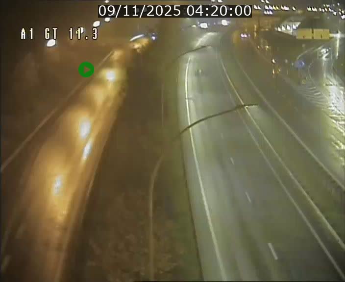Traffic live webcam Luxembourg Senningerberg - A1 direction Allemagne - BK 11.3