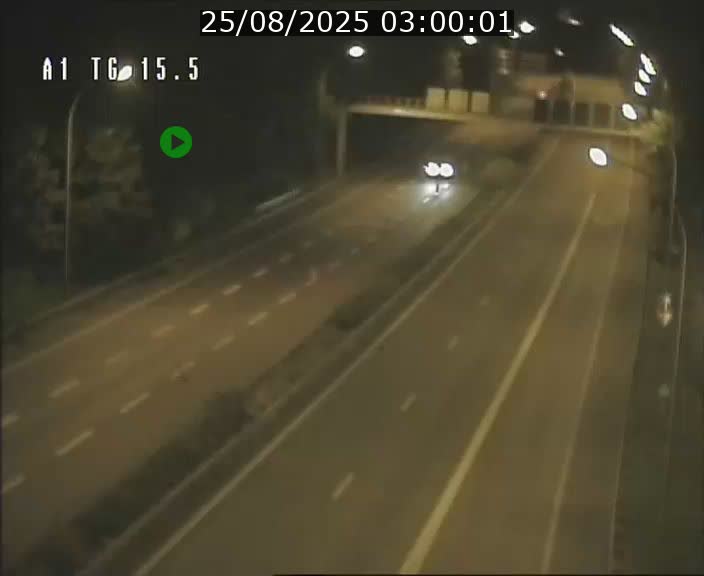 Traffic live webcam Luxembourg Munsbach - A1 direction Luxembourg - BK 15.5