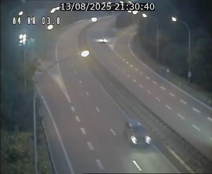 Webcam traffic A4 Luxembourg - BK 3.8 - Leudelange (direction Esch sur Alzette)