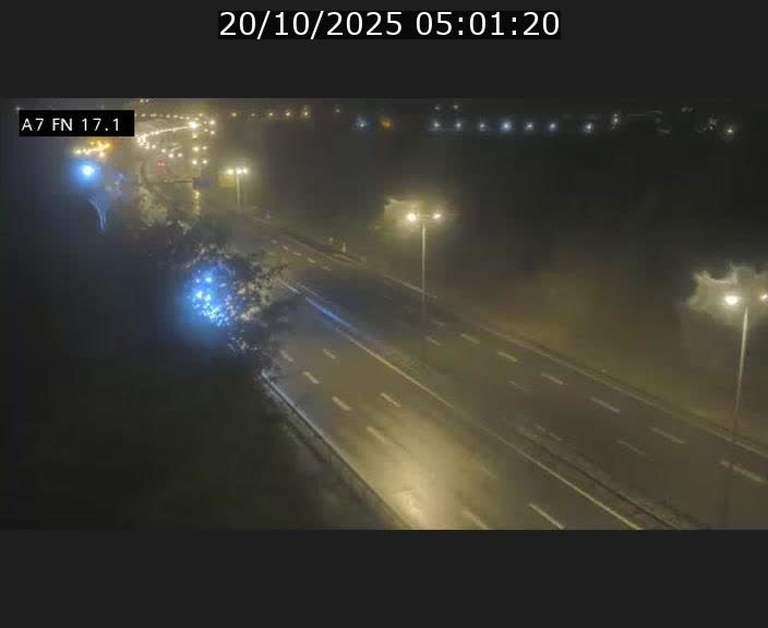 Caméra trafic Luxembourg - A7, Merscherbierg direction Mersch