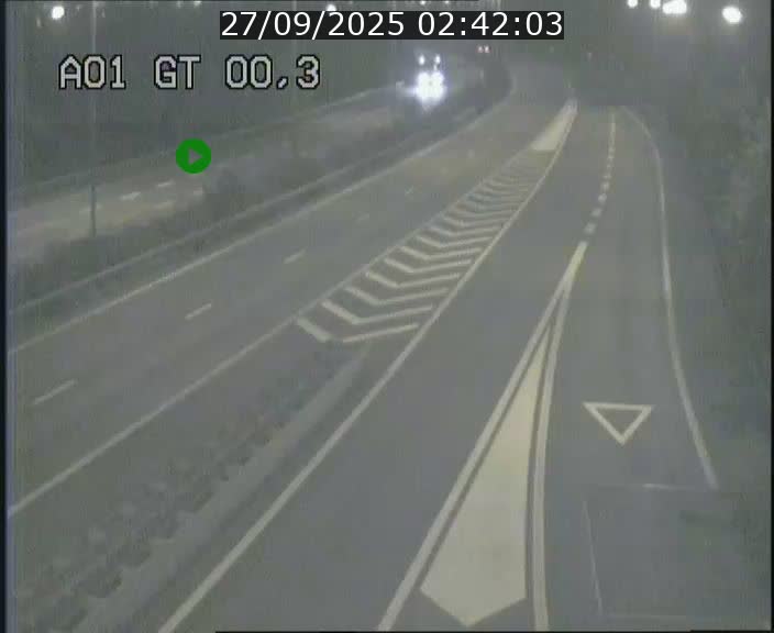 Traffic live webcam Luxembourg Croix de Gasperich - A1 direction Kirchberg - BK 0.3