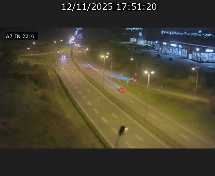 Caméra trafic Luxembourg - A7, Colmar-berg direction Mersch