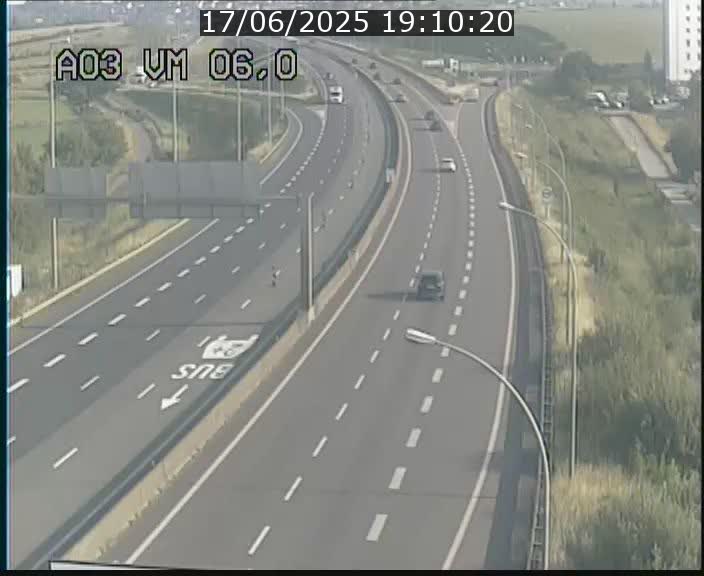 Traffic live webcam Luxembourg Aire de Berchem - A3 - BK 6 - direction France