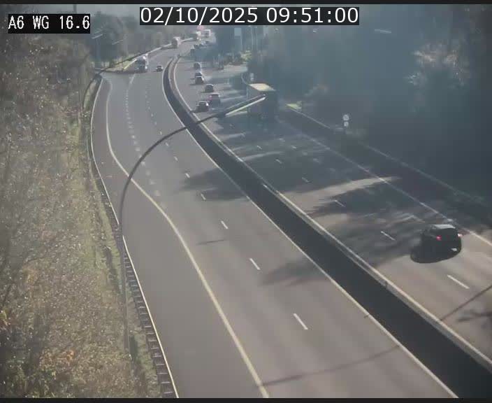 Traffic live webcam Luxembourg Aire de Capellen - A6 - BK 16.6 - direction Luxembourg/France/Allemagne