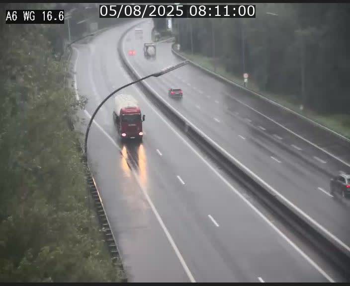 Traffic live webcam Luxembourg Aire de Capellen - A6 - BK 16.6 - direction Luxembourg/France/Allemagne