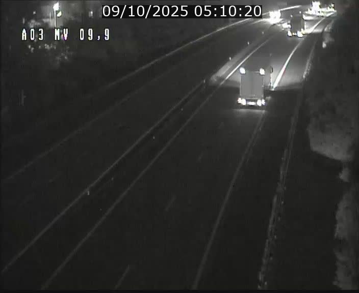 Webcam Autoroute à la Croix de Bettembourg - A3 - BK 9.9 - direction Luxembourg-Ville