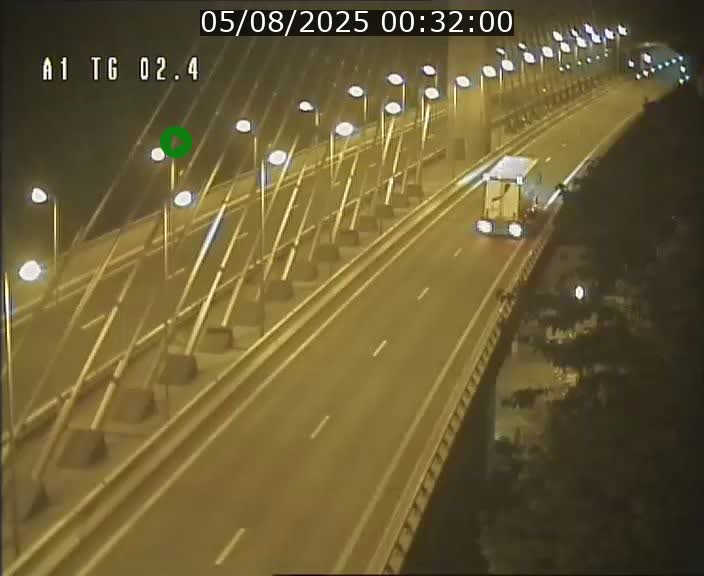 Traffic live webcam Luxembourg Sandweiler - A1 direction Luxembourg-ville - BK 2.4