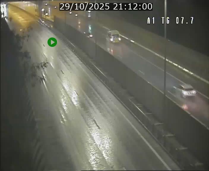 Traffic live webcam Luxembourg Kirchberg - A1 direction Luxembourg-ville - BK 7.7