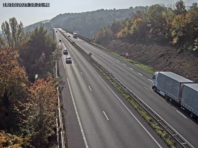 Caméra autoroute France - A30, Hayange direction Metz