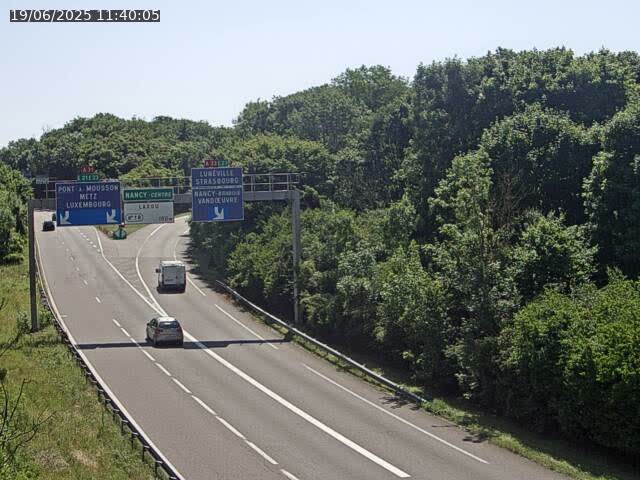 Caméra autoroute France - Biffurcation A31/A33, Laxou direction Nancy