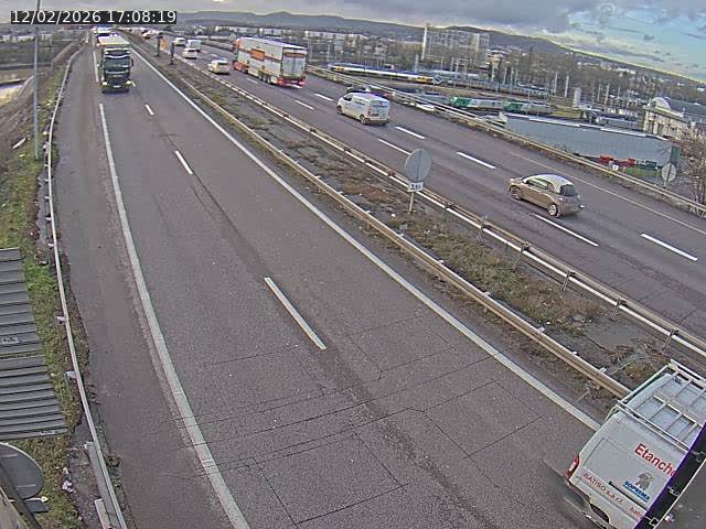 Caméra autoroute France - A31, Yutz direction Metz