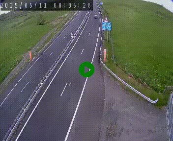 Caméra autoroute A75 à hauteur du col de la Fageole en direction de Clermont-Ferrand