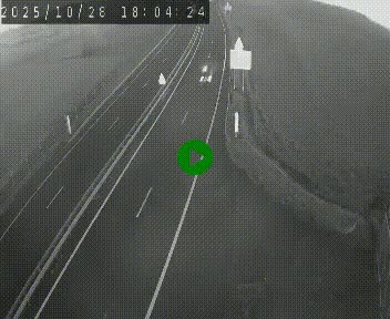 Caméra autoroute A75 à hauteur du col de la Fageole en direction de Clermont-Ferrand