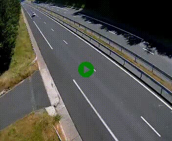 Caméra autoroute A75 à hauteur du col des Issartets en direction de Montpellier